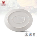 Massas de microondas catering branco placas redondas